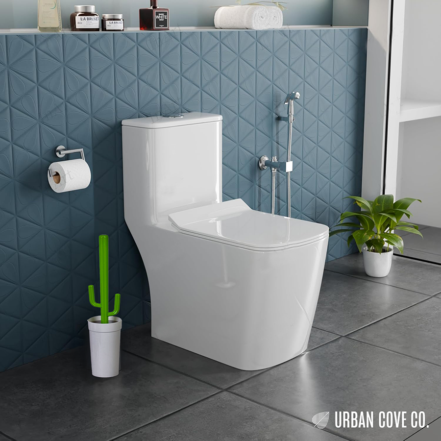 UrbanCove Co . - Cactus Toilet Brush Set - Stylish and Fun Design (3 different color options)