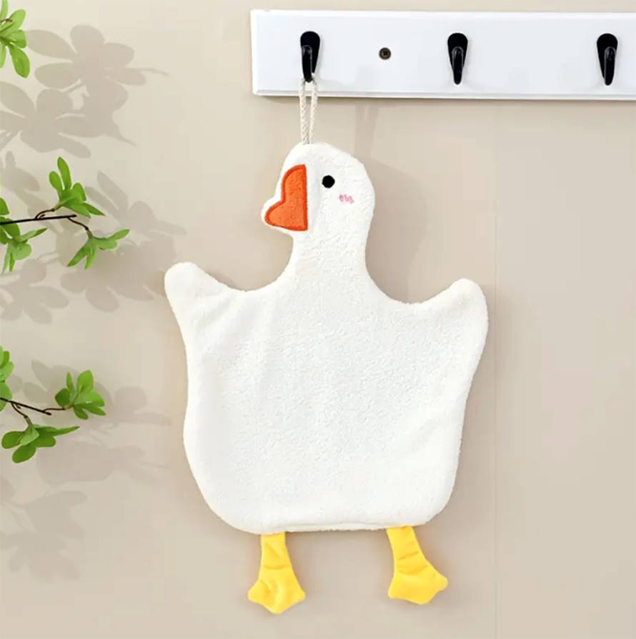 Ördek Şekilli Süper Hızlı Kuruyan Mikrofiber Havlu