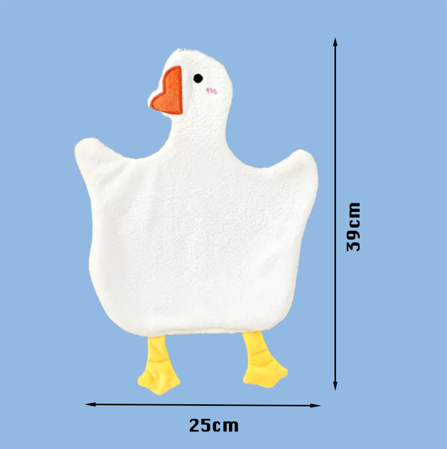 Ördek Şekilli Süper Hızlı Kuruyan Mikrofiber Havlu