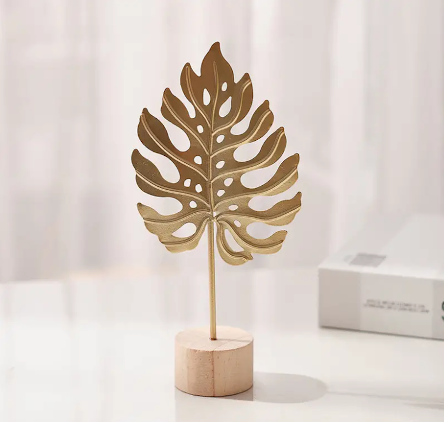 UrbanCove Co. - Nordic Style Gold Color Cast Iron Figures