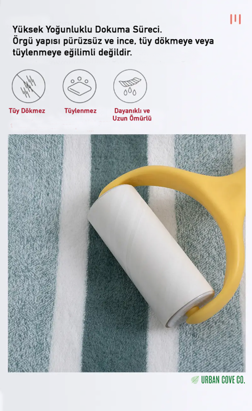 UrbanCove Co. - Ultra-soft, Skin-friendly, Quick-drying, Super-absorbent, 2-pack bath towel and face towel set