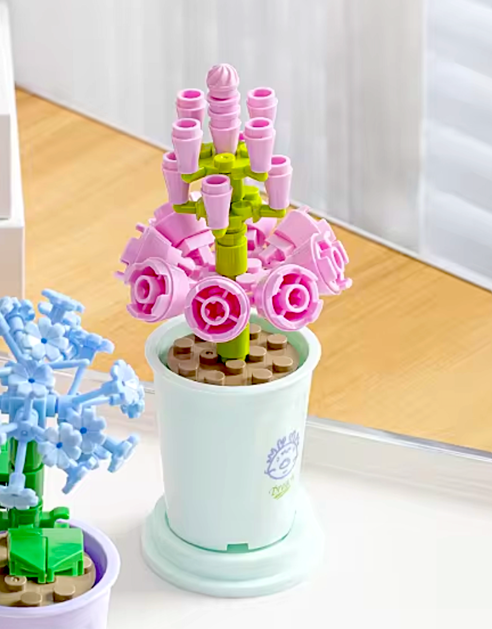 Potted Plants and Flowers Building Toys, Home Decoration