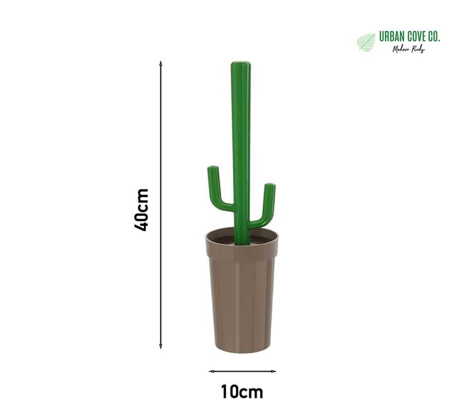 UrbanCove Co . - Cactus Toilet Brush Set